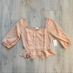 🆕 Beautiful Ivy Rose Bardot Style Shirt